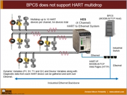 BPCS does not support HART multidrop