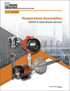 WORM and Solid Sheath Sensors data sheet