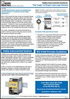 Safety Instrumented Systems Cover
