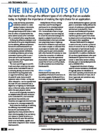 The Ins and Outs of I/O