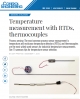Temperature measurement with RTDs, thermocouples