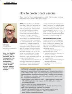 How to Protect Data Centers Article Featured in Control Magazine