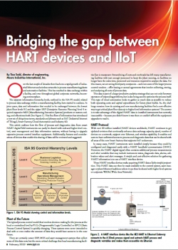 Bridging the gap Between HART devices and IIoT, IPP&amp;T