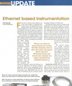 Ethernet Based Instrumentation