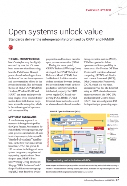 Open Systems Unlock Value